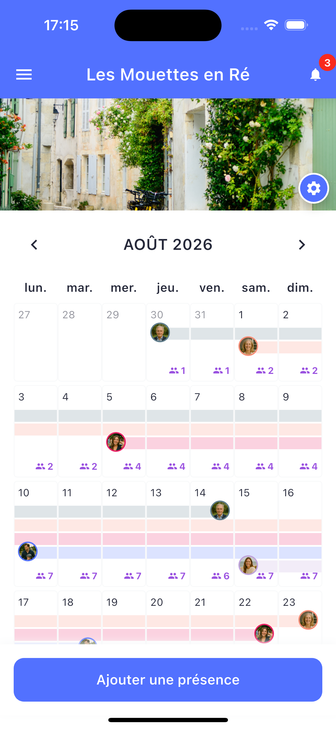 Who'sHome App Homepage