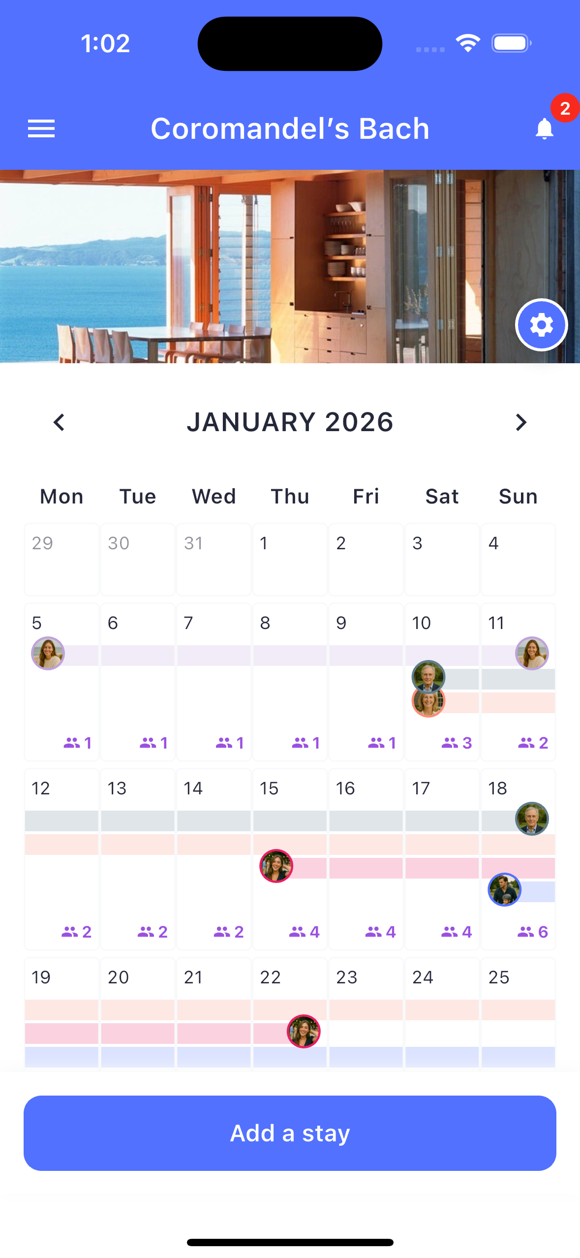 Who'sHome App Homepage